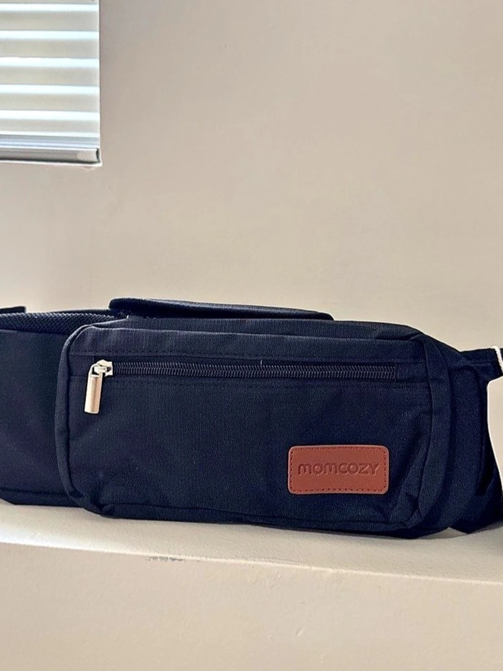momcozy Universal Stroller Organizer Black Bag NWT